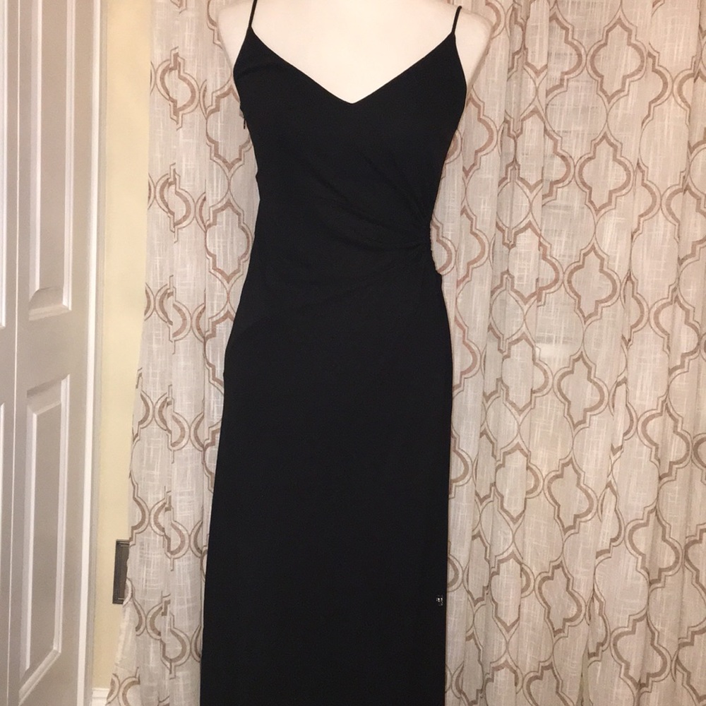 Black long fabulous dress 🔥